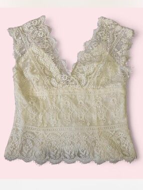 Rare Vintage Watters & Watters Lace Corset Size 10